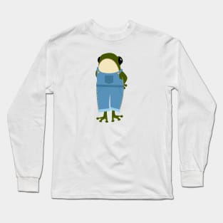 Frog in overalls Long Sleeve T-Shirt